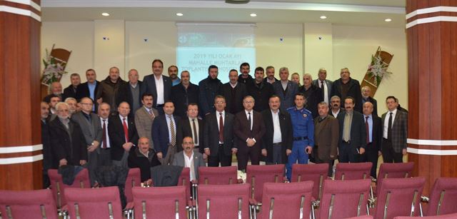 Karatay’da muhtarlarla istişare toplantısı gerçekleştirildi