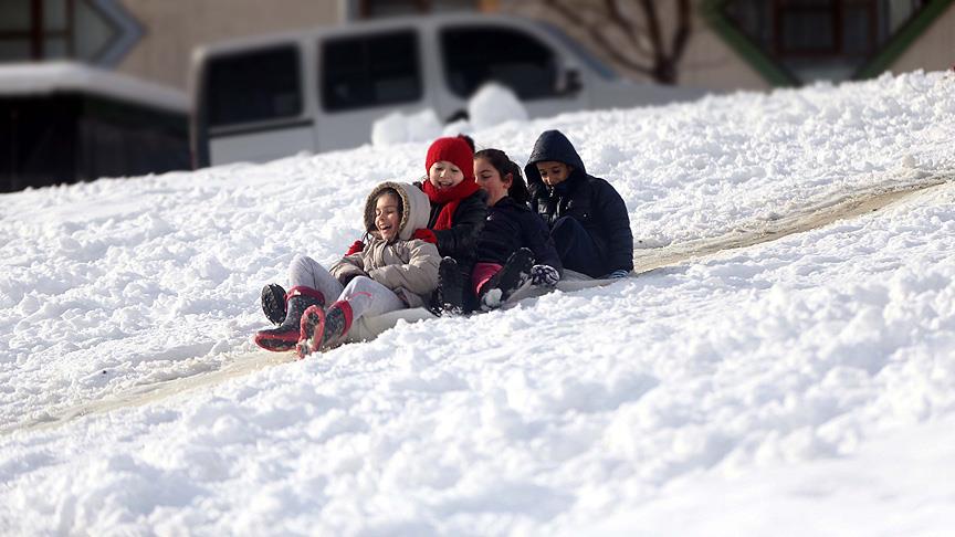 Birçok ilde eğitime kar engeli