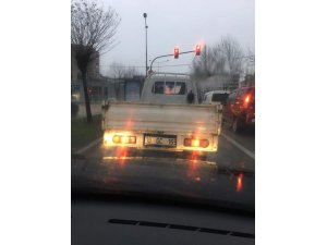 Drift yapan kamyonet sürücüsüne ağır ceza