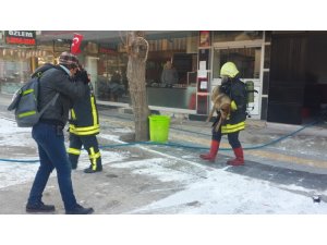 Çorum’da yangın