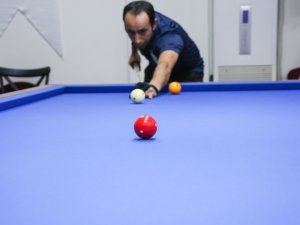 Bilardo şampiyonası heyecanı Meram’da yaşandı