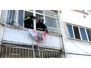 Düdüklü tencere polis ve itfaiye ekiplerini harekete geçirdi