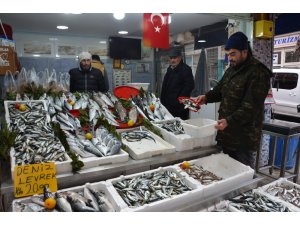 Karadeniz’deki fırtına balık fiyatlarını ikiye katladı