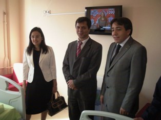 Sarayönü Kaymakamı, devlet hastanesini ziyaret etti