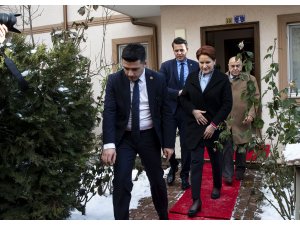 Akşener'den Şenel'in ailesine taziye ziyareti