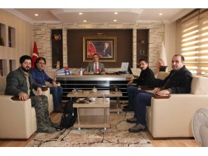 Gazetecilerden Başsavcı Mustafa Balık’a ziyaret