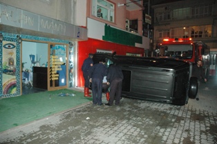 İzinsiz alınan ciple gezinti kazayla bitti