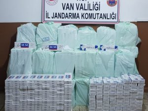 Van’da kaçak sigara operasyonu: 13 gözaltı