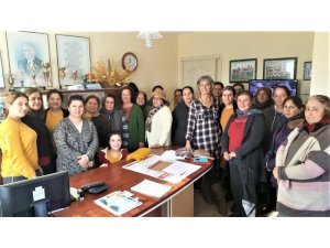 Köylü kadınlar tarım ve turizm için kolları sıvadılar