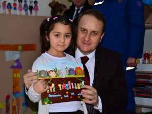 Sarayönü'nde karne heyecanı