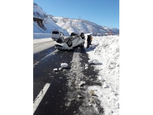 Bingöl’de trafik kazası: 5 yaralı