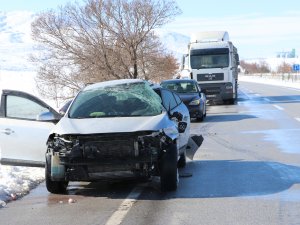 Karaman'da trafik kazası: 1 yaralı