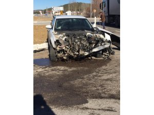 Beyşehir'de trafik kazası: 2 yaralı