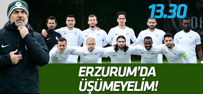 Atiker Konyaspor, Erzurum deplasmanında