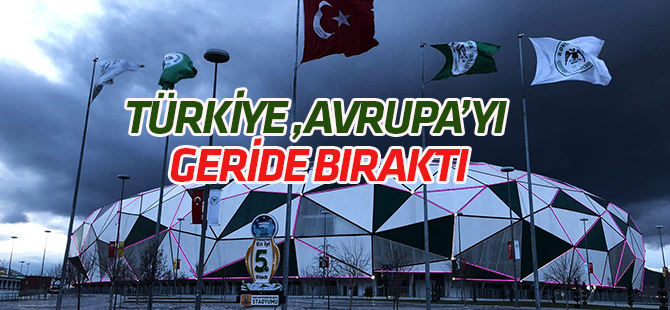 Türkiye statlarıyla Avrupa ülkelerini geride bıraktı