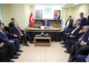 Bozbey’den İYİ Parti ve Saadet Parti Bursa İl Teşkilatlarına ziyaret