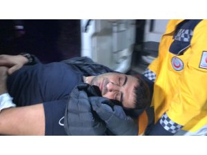 Kaza sonrası kaçmaya çalışan şahısları tabancayla vurdu