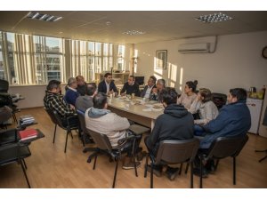 CHP adayı Ömer Günel, Mimarlar Odası’nı ziyaret etti