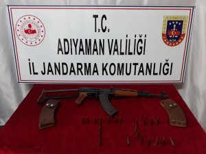 Jandarma uzun namlulu silah ele geçirdi