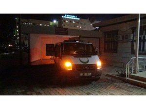Öldürülen tır sürücüsünün cenazesi Adli Tıpa kaldırıldı
