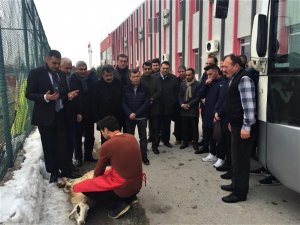Eskişehirspor maç öncesinde kurban kesti