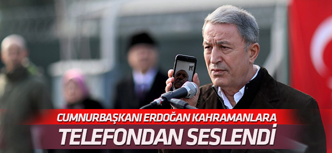 Cumhurbaşkanı Erdoğan Afrin kahramanlarına seslendi