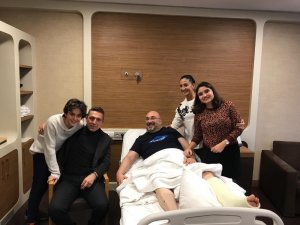 Ali Koç’tan Mustafa Bozbağ’a geçmiş olsun ziyareti