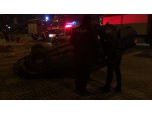 Zonguldak’ta trafik kazası: 1 yaralı