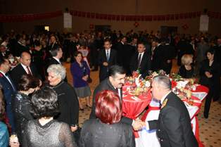 Konya’da Cumhuriyet Bayramı resepsiyonu