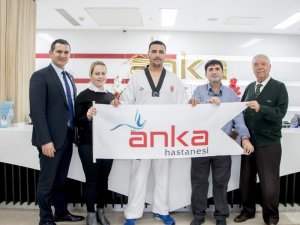 Milli tekvandocuya Anka sponsor oldu