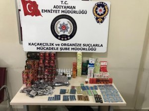 Çok sayıda cinsel içerikli hap ele geçirildi