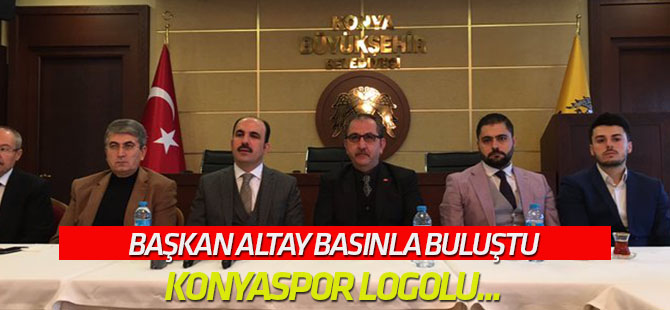 Başkan Altay basın ile bir araya geldi