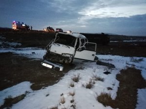 Aksaray’da minibüsler çarpıştı: 21 yaralı