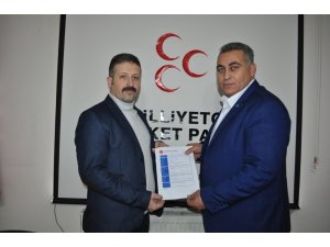MHP Nar Belediye Başkan adayını açıkladı