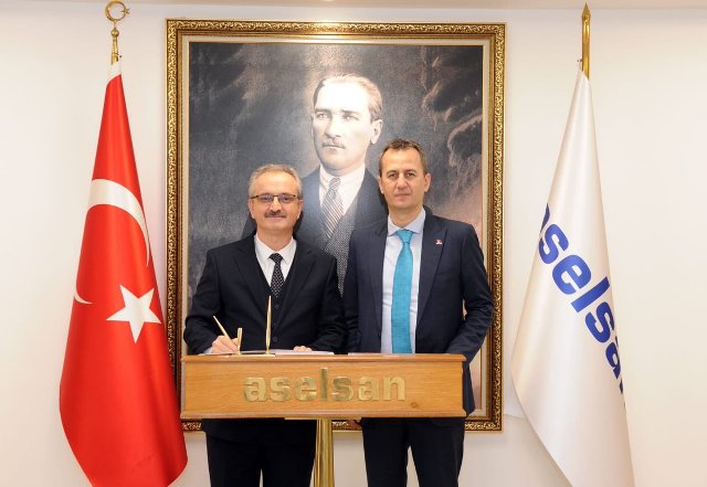 Rektör Özçelik’ten, ASELSAN’a ziyaret