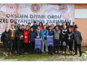 Ordu’da özel oryantring yarışması