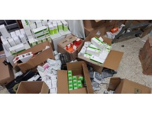 Gaziantep’te 448 bin 987 adet kaçak ilaç ele geçirildi