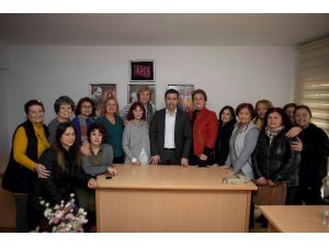 CHP Adayı Ömer Günel, Yardımsevenler Derneği’ni ziyaret etti