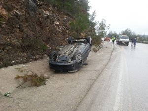 Bilecik’te trafik kazası, 2 kişi yaralandı