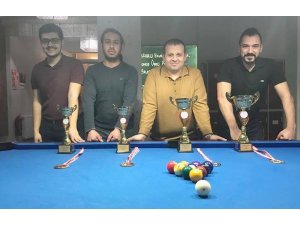 Kayseri 10 Top Bilardo şampiyonası sona erdi