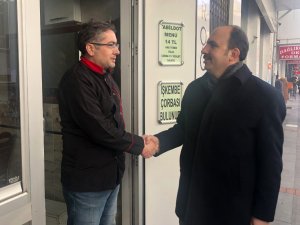 Başkan Altay'dan esnaf ziyareti