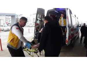 Vicdansız sürücü çarptı kaçtı