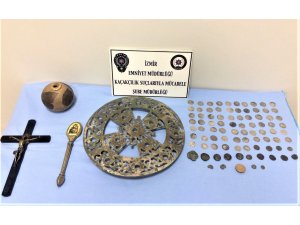 İzmir'de tarihi eser kaçakçılığı operasyonu