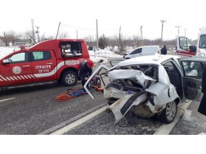 Malatya’da Trafik Kazası: 2 Yaralı
