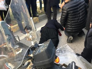 İslahiye ‘de otomobil motosiklete çarptı: 1 yaralı