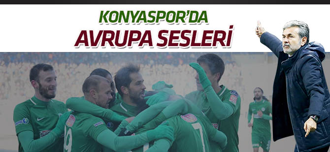Konyaspor'da "Avrupa" sesleri