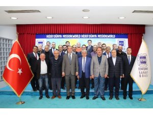 AK Partili adaylar ESO’da sanayicilerle bir araya geldi