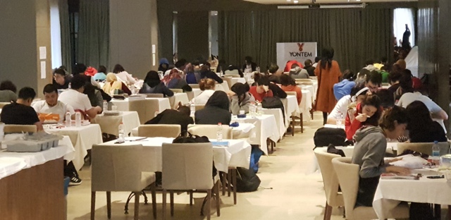 Yöntemli öğrenciler Antalya’da kampında