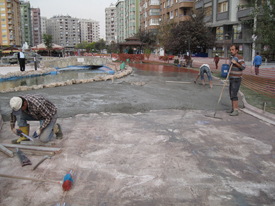 Nenehatun Parkı'na düzenleme
