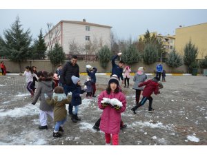 Diyarbakırlı sporculara kar sürprizi